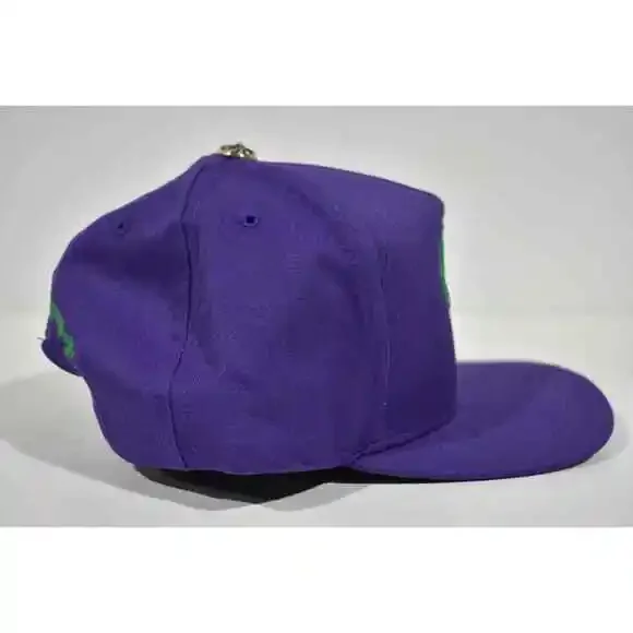 Chrome Hearts CH Logo Trucker Purple Green Baseball Cap Snapback Adjustable Hat